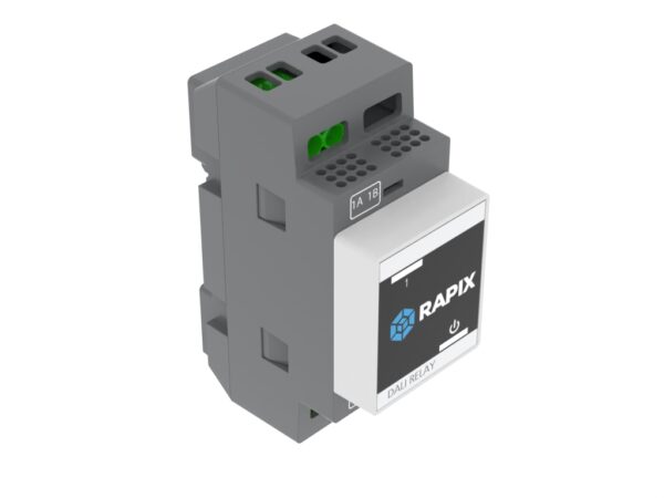 RAPIX DALI-2 ONE CHANNEL 12 AMP DIN RAIL RELAY