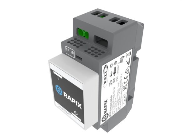 RAPIX DALI-2 ONE CHANNEL 12 AMP DIN RAIL RELAY