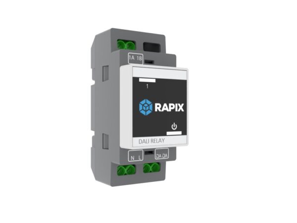 RAPIX DALI-2 ONE CHANNEL 12 AMP DIN RAIL RELAY