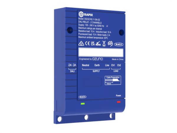 RAPIX DALI TWO CHANNEL 10 AMP RELAY